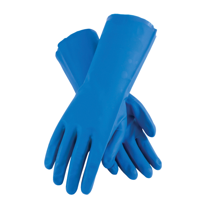 Blue 13" Nitrile GP Gloves 15 Mil Large Pair