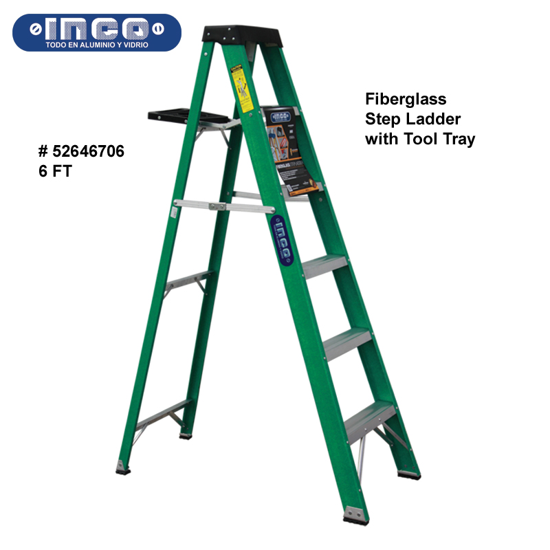 Inco Fiberglass Step Ladder