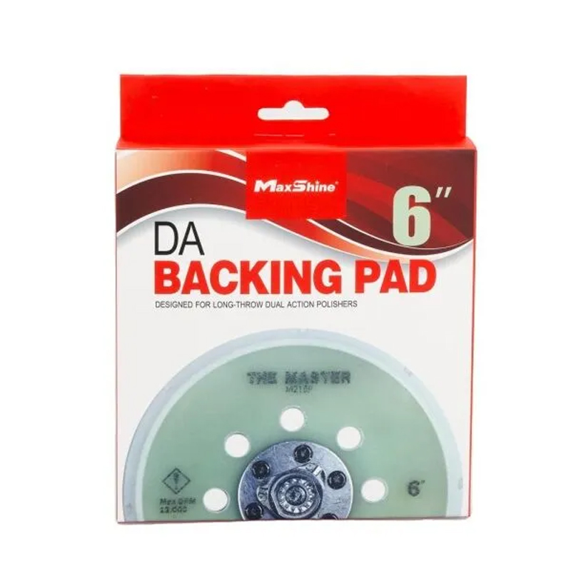 MaxShine DA Polisher Backing Plate - 6"