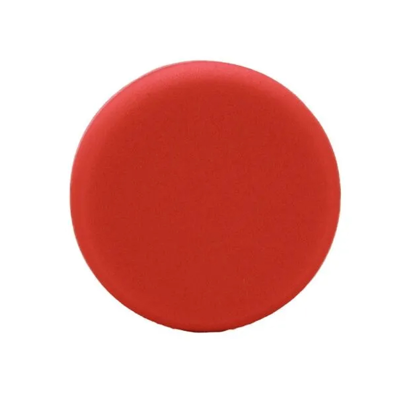 MaxShine Red Flat Foam Finishing Pad 5"