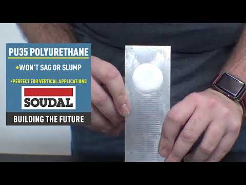 Soudaflex PU35 Polyurethane Sealant/Adhesive - Grey 10.1 oz