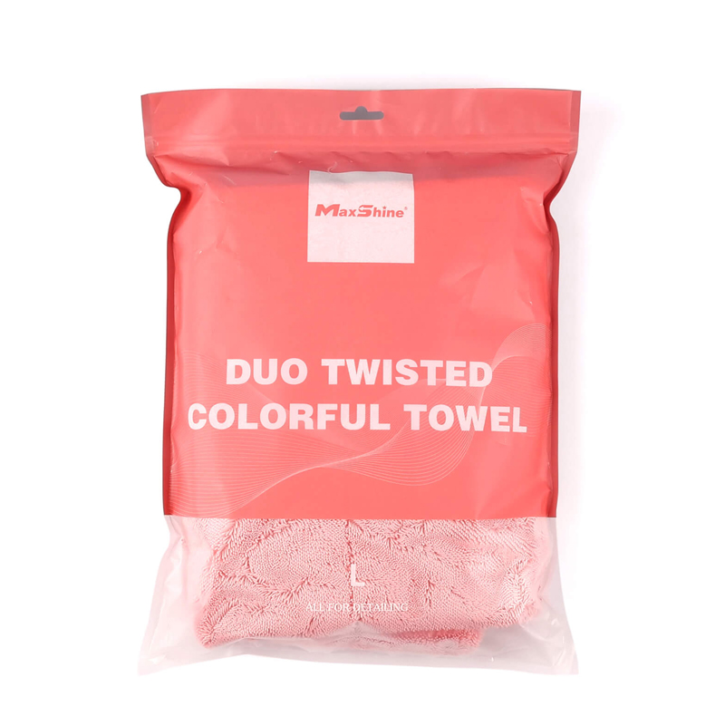 MaxShine Duo Twisted Colorful Towel