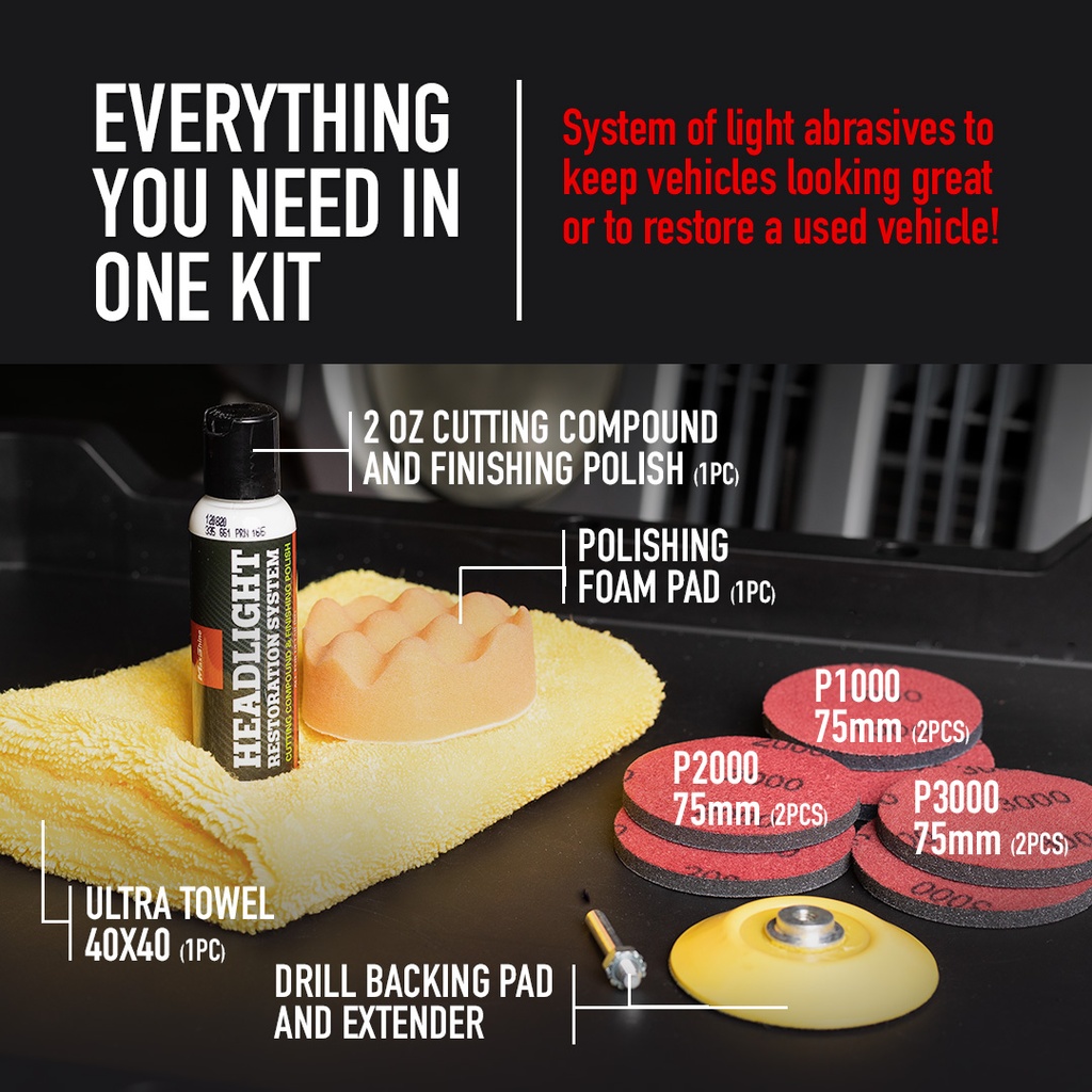 Headlight Restoration KIT