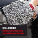 Microfiber Wash Mitt - Dual Coloured