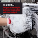 Microfiber Wash Mitt - Dual Coloured