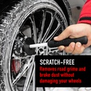 Microfiber Wheel Brush 3-Piece KIT