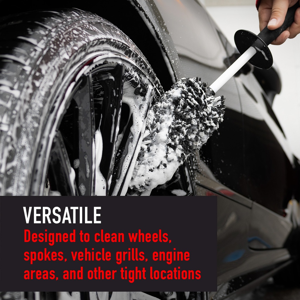 Microfiber Wheel Brush 3-Piece KIT
