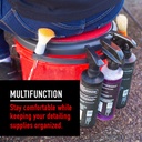 MaxShine Multifunction Bucket Seat Lid w/Soft Foam - Black