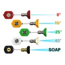Pressure Washer Nozzle Tips Kit