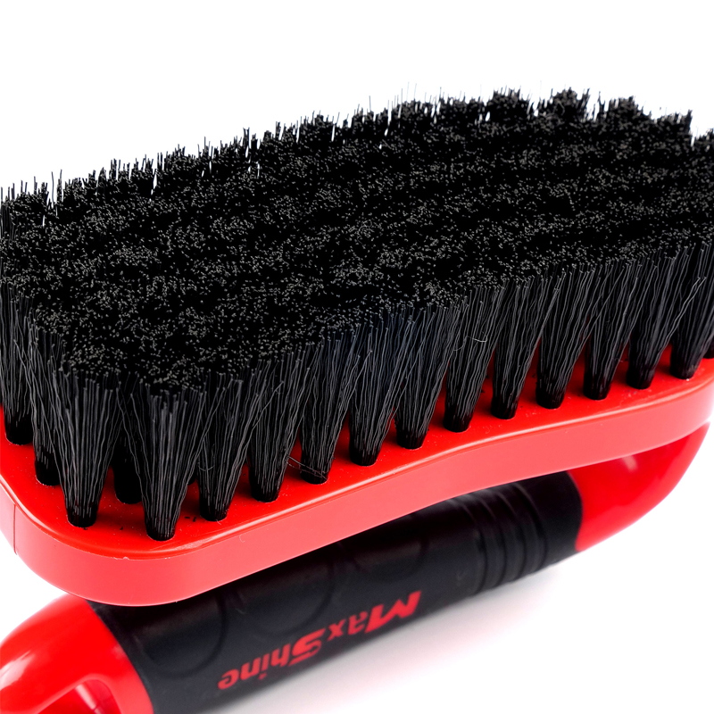 MaxShine Pro Tire & Carpet Scrub Brush-Heavy Duty