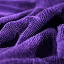 MaxShine Purple Duo Twisted Loop Drying Towel - 24" x 36" (1200GSM)