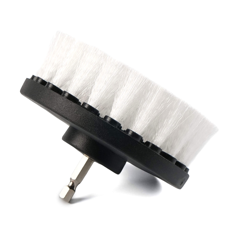 Soft Leather & Fabric Drill Brush Set - 2" & 4"