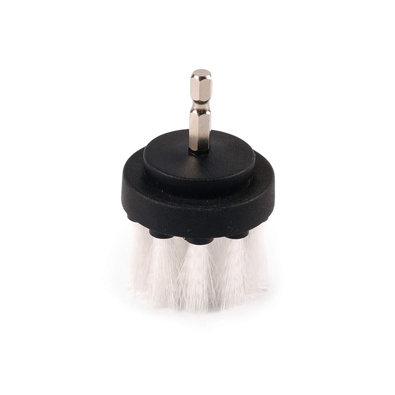 Soft Leather & Fabric Drill Brush Set - 2" & 4"