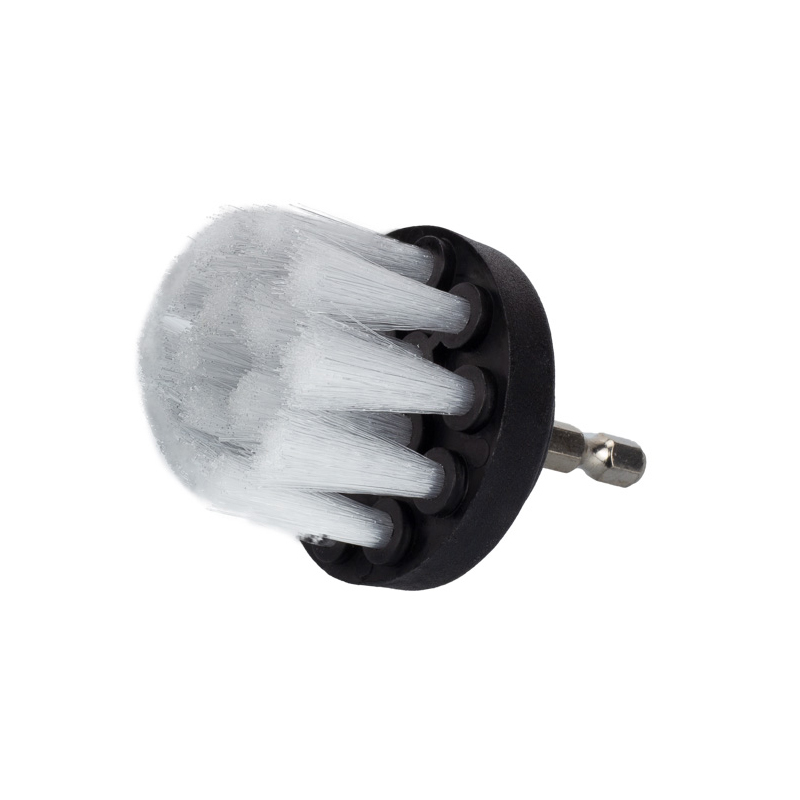 Soft Leather & Fabric Drill Brush Set - 2" & 4"