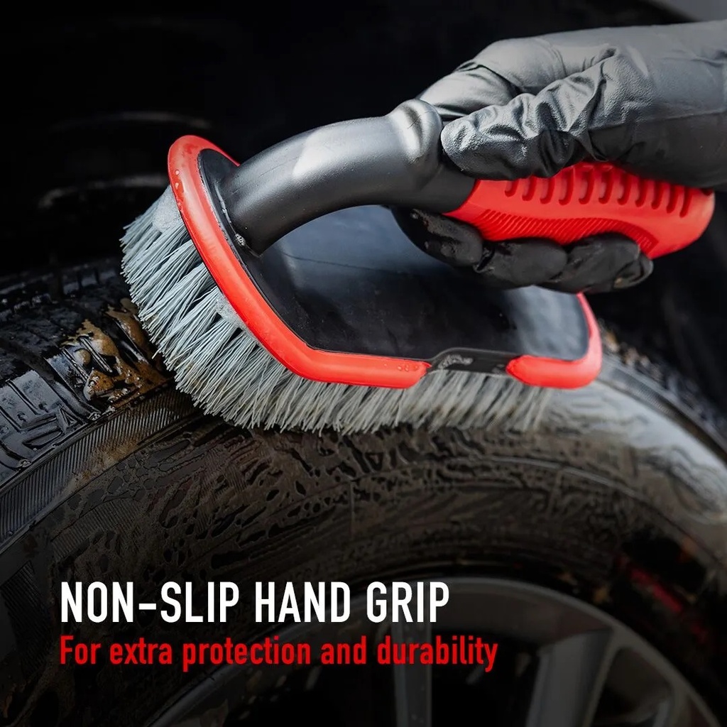 Tire & Carpet Scrub Brush - Heavy Duty