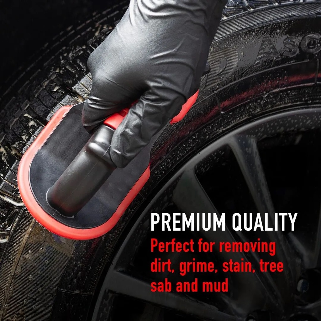 Tire & Carpet Scrub Brush - Heavy Duty
