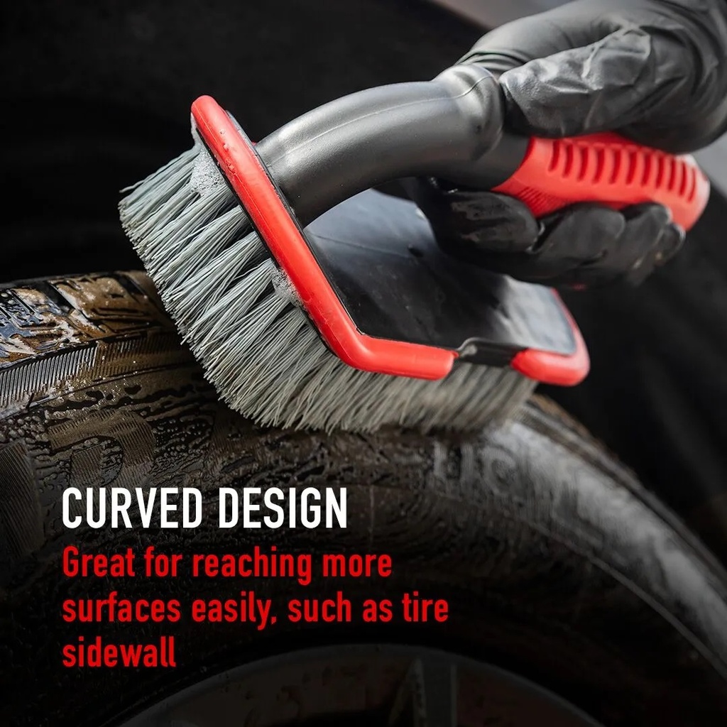 Tire & Carpet Scrub Brush - Heavy Duty