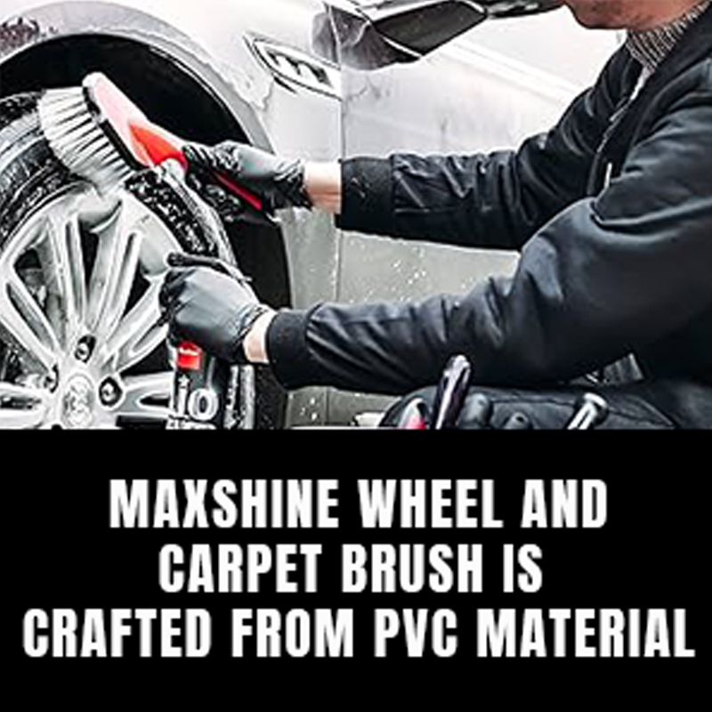 Maxshine Wheel, Carpet & Tire Scrub PRO Detailing Brush