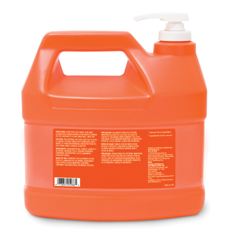 GOJO® Natural Orange Pumice Hand Cleaner 1 Gallon with Dispensing Pump
