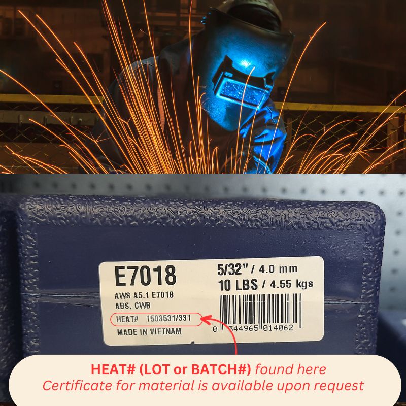 Washington Alloy E7018 Electrodes