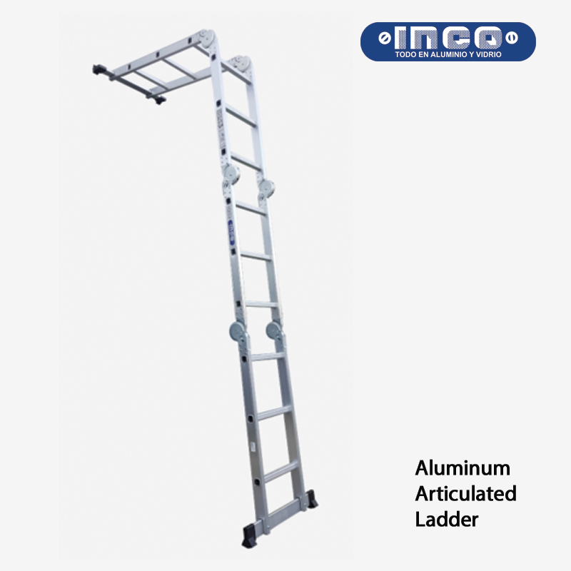 Inco Aluminum Articulated Ladder - 330lb Rating