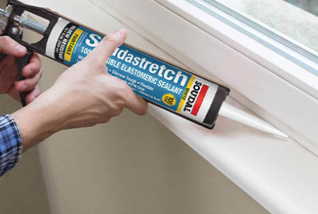 Soudastretch Acrylic Caulking - White 10.1oz