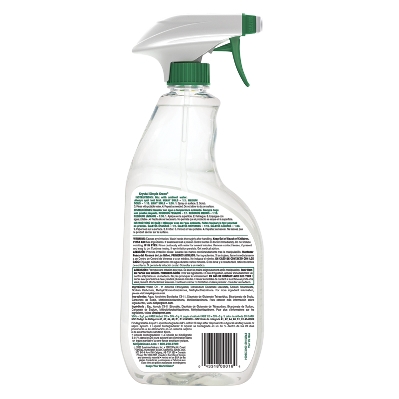 Crystal Simple Green