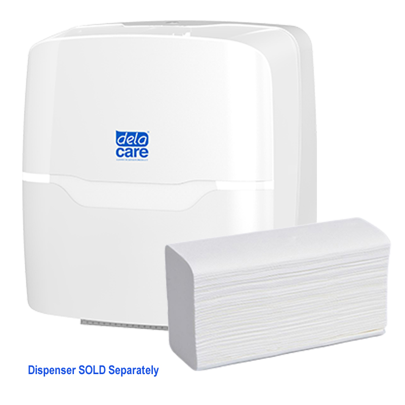 Dela Care AFH500 Interfold Hand Towels (3,600 /Case)
