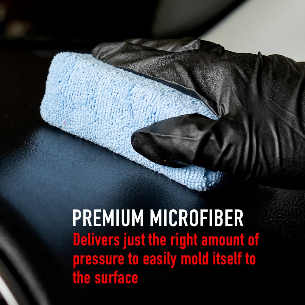 MaxShine Microfiber Waxing/Sealant Applicator - Blue