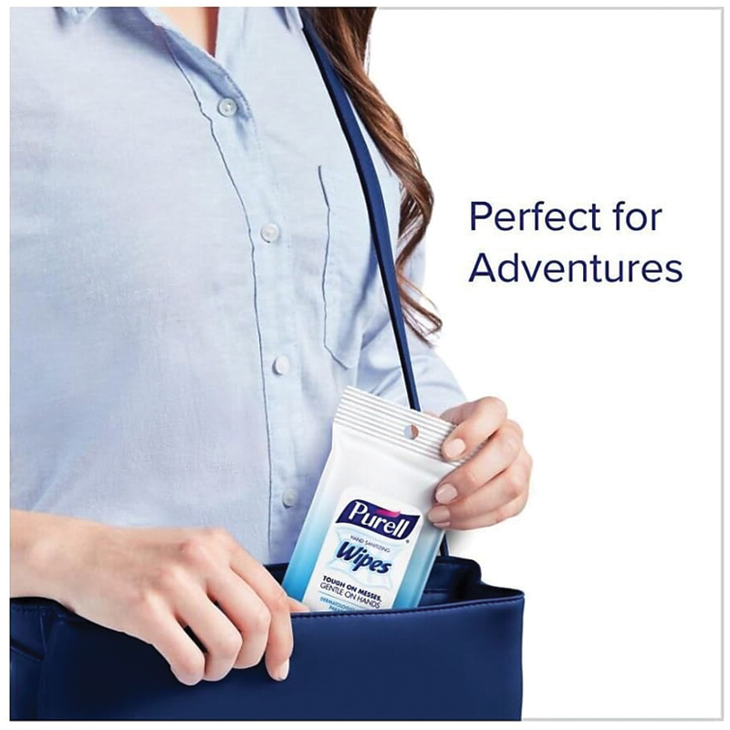 PURELL Hand Sanitizing Wipes, Clean Refreshing Scent, 20CT Hand Wipes Pack
