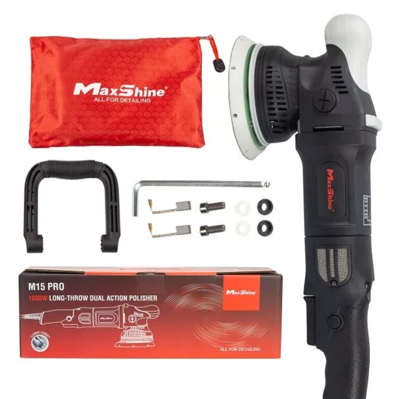 MaxShine M15 PRO 1000W Long-Throw Dual Action Polisher
