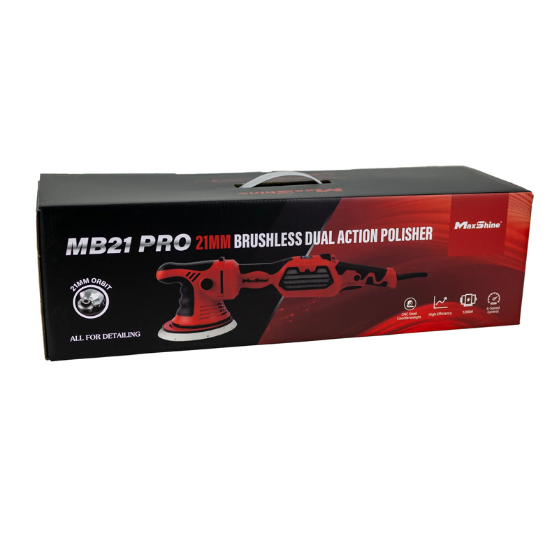 MaxShine MB21 Pro Brushless Dual Action Polisher-1200W