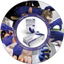 AMMEX® Indigo Nitrile Powder Free Exam Gloves (100/Box)