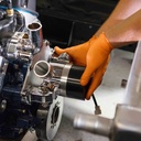 Gloveworks® HD Orange Nitrile Industrial Gloves (100/Box)