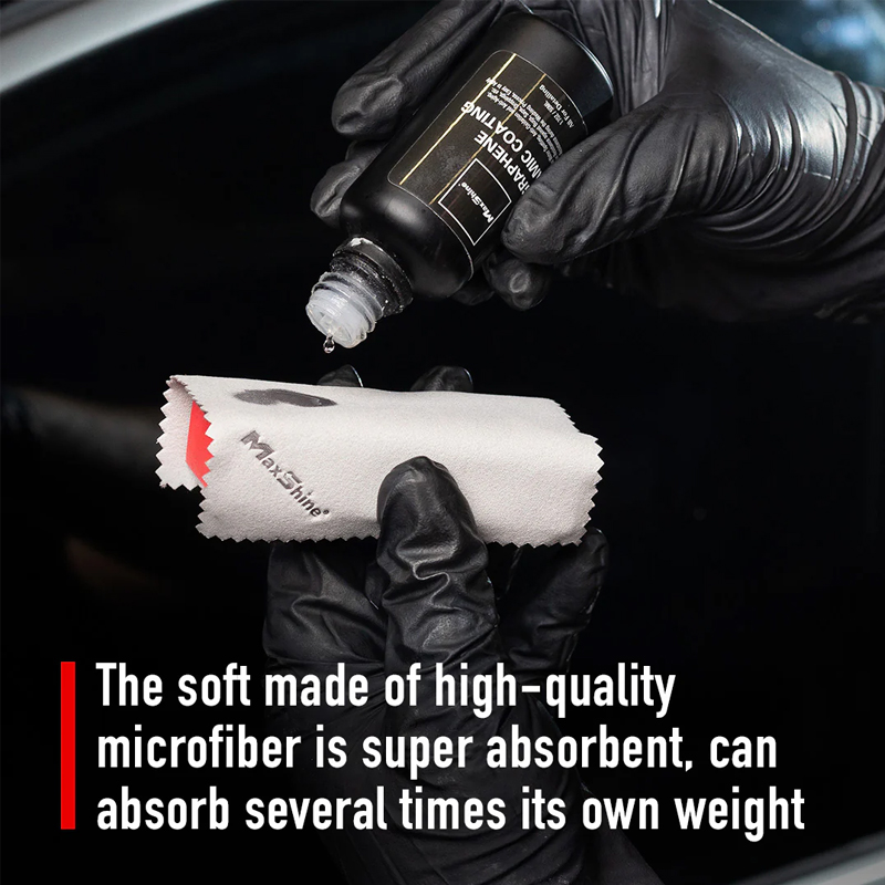 MaxShine Suede Coating Cloth 4"x 4" (10pcs/pack)