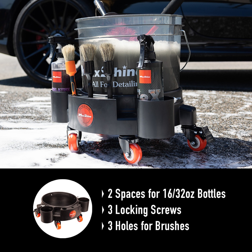 MaxShine Rolling Bucket Dolly