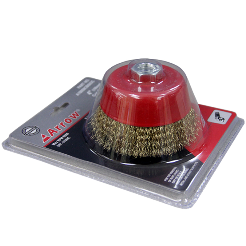 Arrow® Cup Brush Crimped Wire