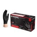 Gloveworks® Black Nitrile Industrial Gloves (100/Box)