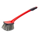 MaxShine Soft Grip Tire & Wheel Cleaning Brush-Long Handle