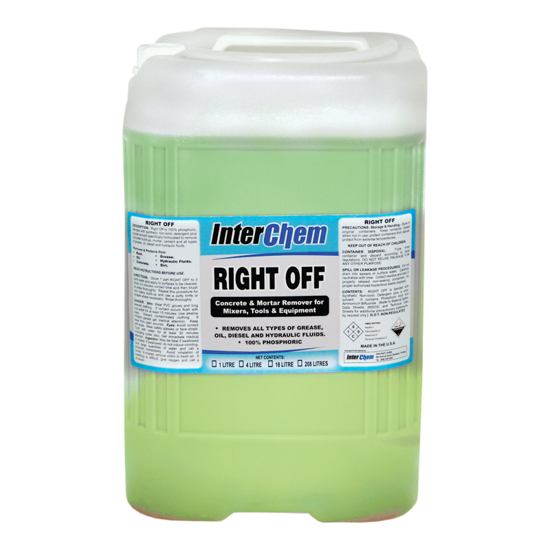 Right Off Cement Remover - 5 Gal