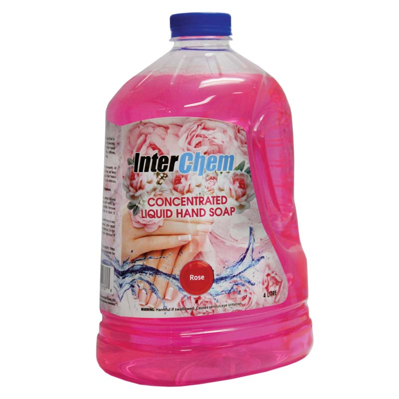 Interchem Rose Hand Soap - 4 Litre
