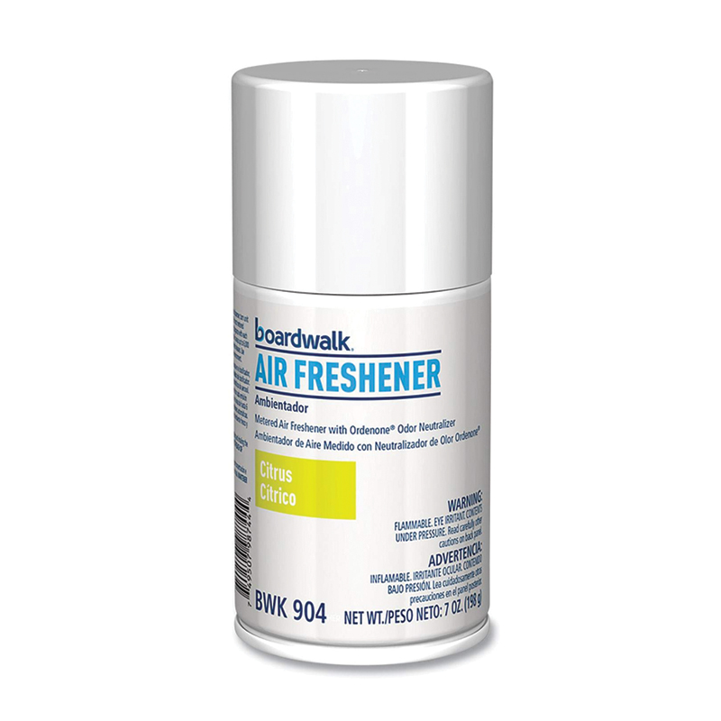 Boardwalk® Metered Air Freshener Refill, Citrus Sunrise Scent, 7 oz Aerosol Spray