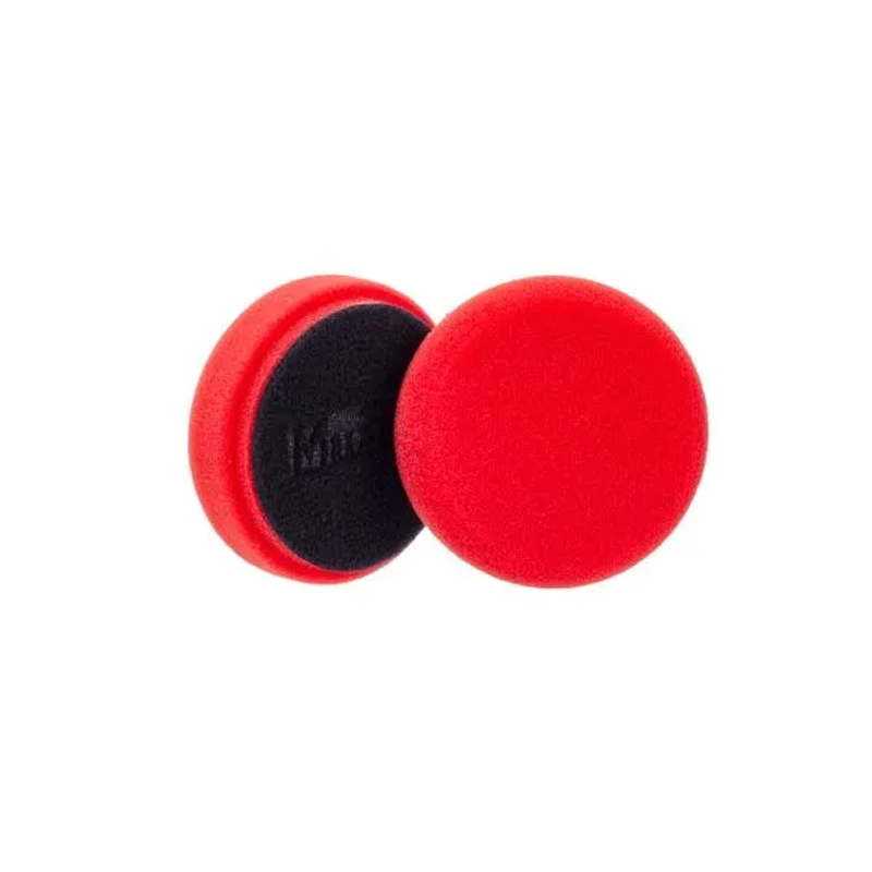 MaxShine Red Flat Foam Finishing Pad 3"