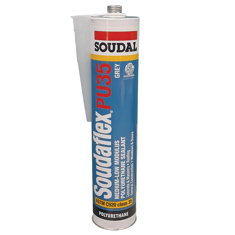[157899] Soudaflex PU35 Polyurethane Sealant/Adhesive- Grey 10.1 oz