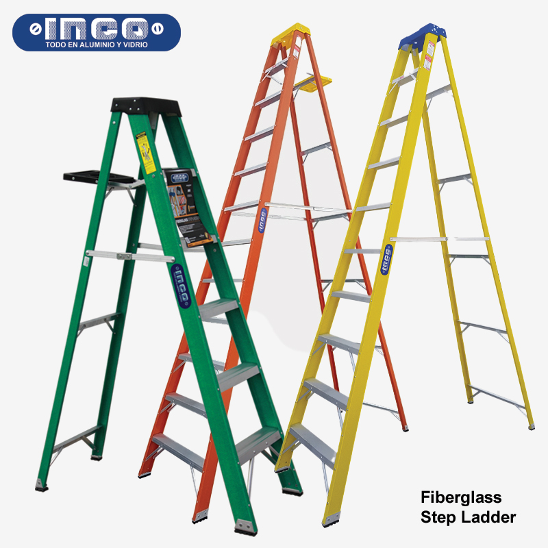 Inco Fiberglass Step Ladder