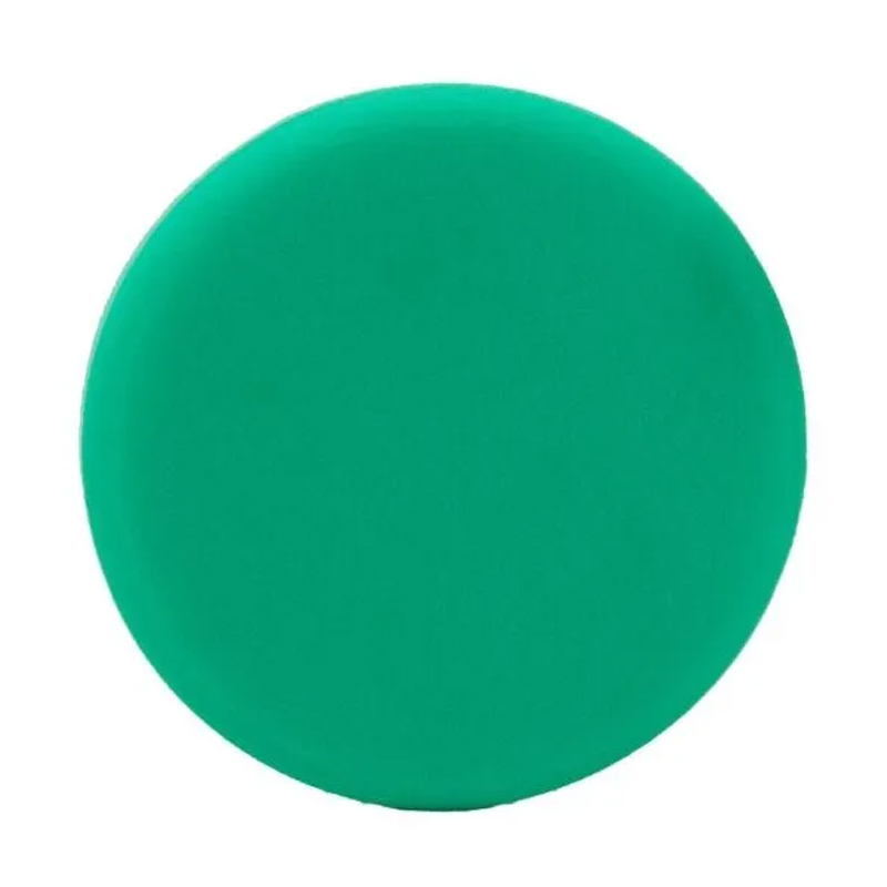 [2031165G] MaxShine Green Flat Foam Cutting Pad 6"