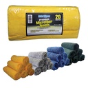 Premium Microfiber Towels 16" x 16" 400 GSM - 20 Pack