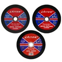 Arrow® 7" Metal Cutting Discs (Flat)