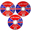 Arrow®4 1/2" Metal Cutting Discs (Flat)