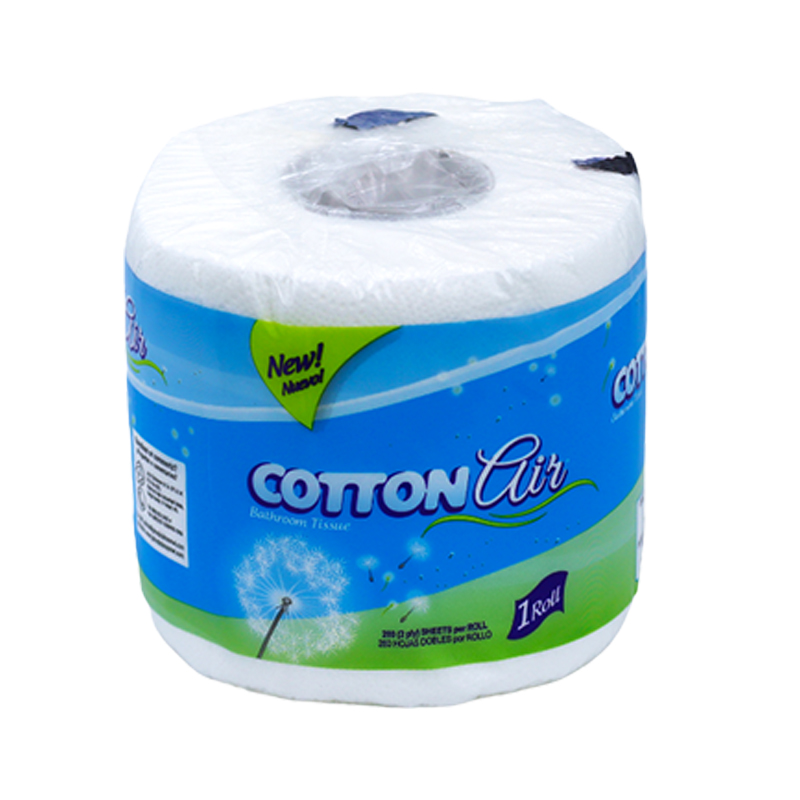 [91-005-01-0000-B] Cotton Air Bathroom Tissue 2 Ply/280 Sheets/Roll - (48 Rolls/Bale)
